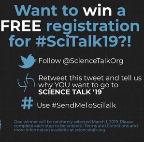 Science Talk Twitter Contest