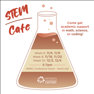 Flyer for STEM cafe