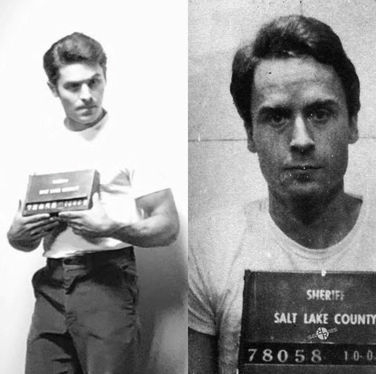 Zac Efron as Ted Bundy compared to Ted Bundy himself