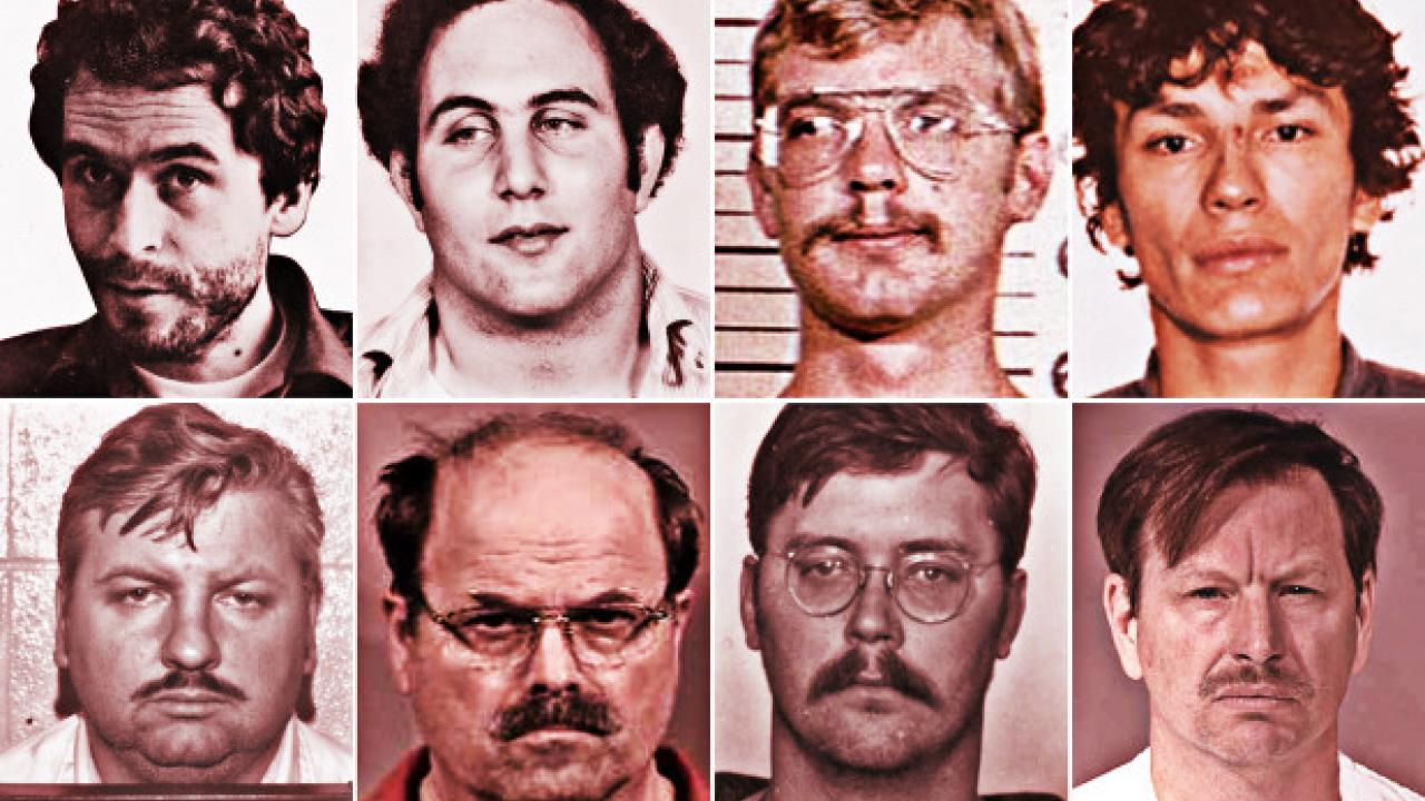 Mug Shots of Famous Serial Killers