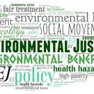 Word cloud for environmental justice